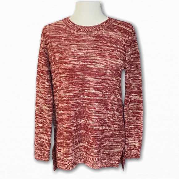 Stitch Fix Red Criss Cross Open Back Knit Sweater - Picture 2 of 8